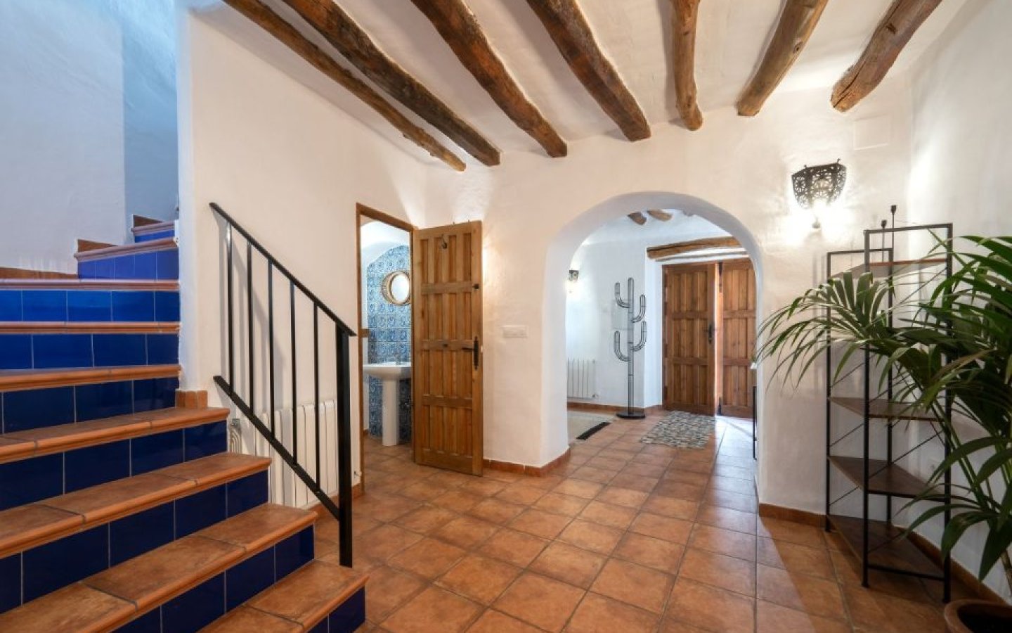 Downstairs foyer